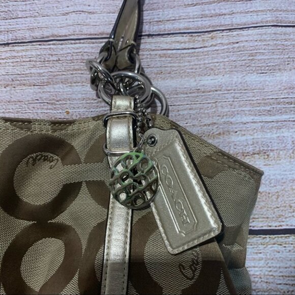 Coach Alexandra Outline Opt Art Tote Bag - Picture 6 of 15